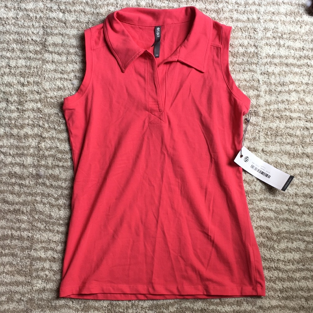 NEVER WORN TAGS ON golf polo tank